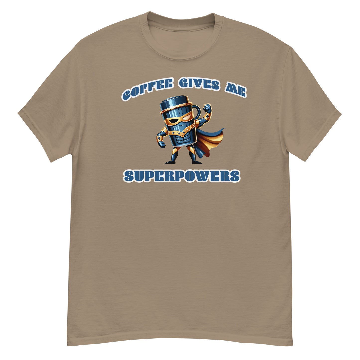 Men's Coffee Superhero Shirt