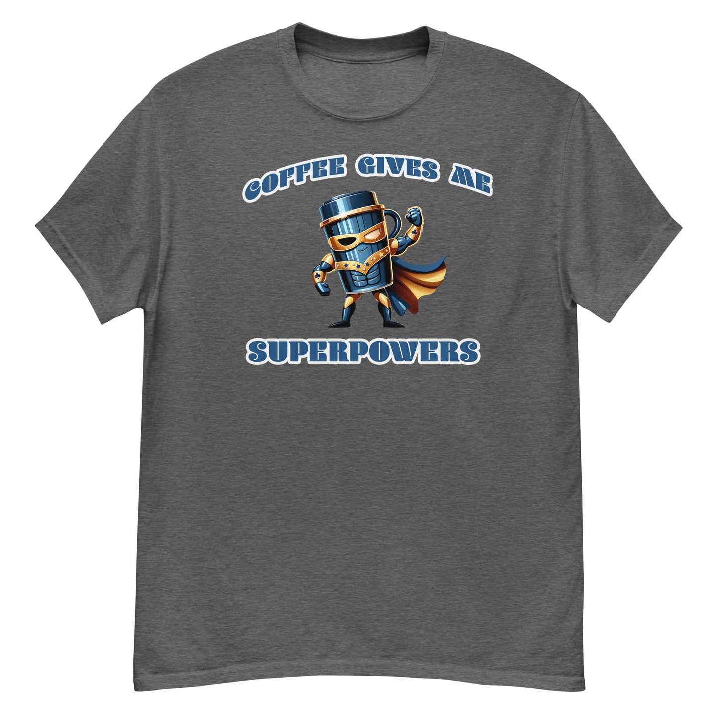 Men's Coffee Superhero Shirt