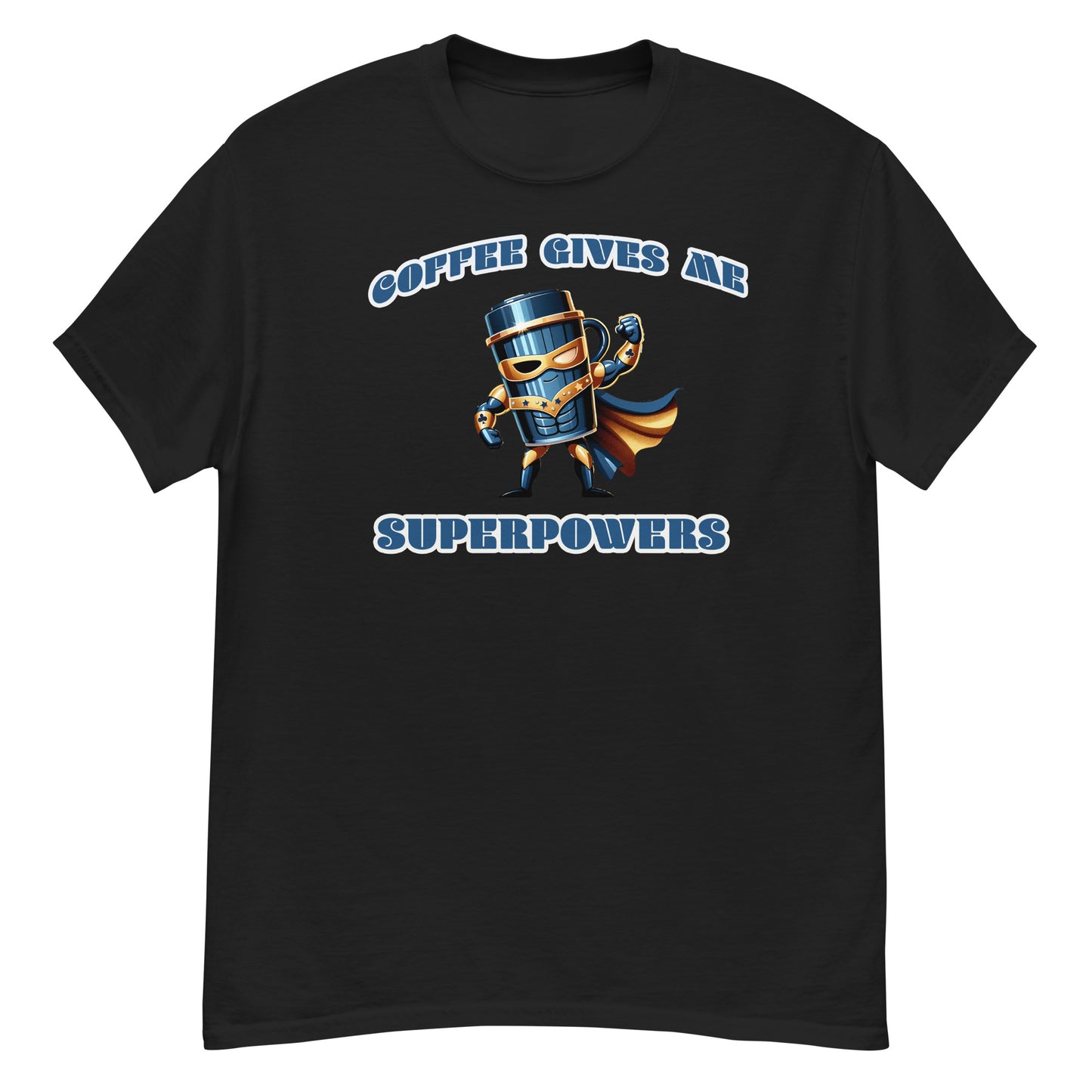 Men's Coffee Superhero Shirt