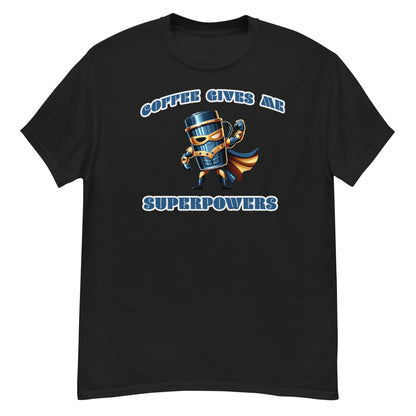 Men's Coffee Superhero Shirt