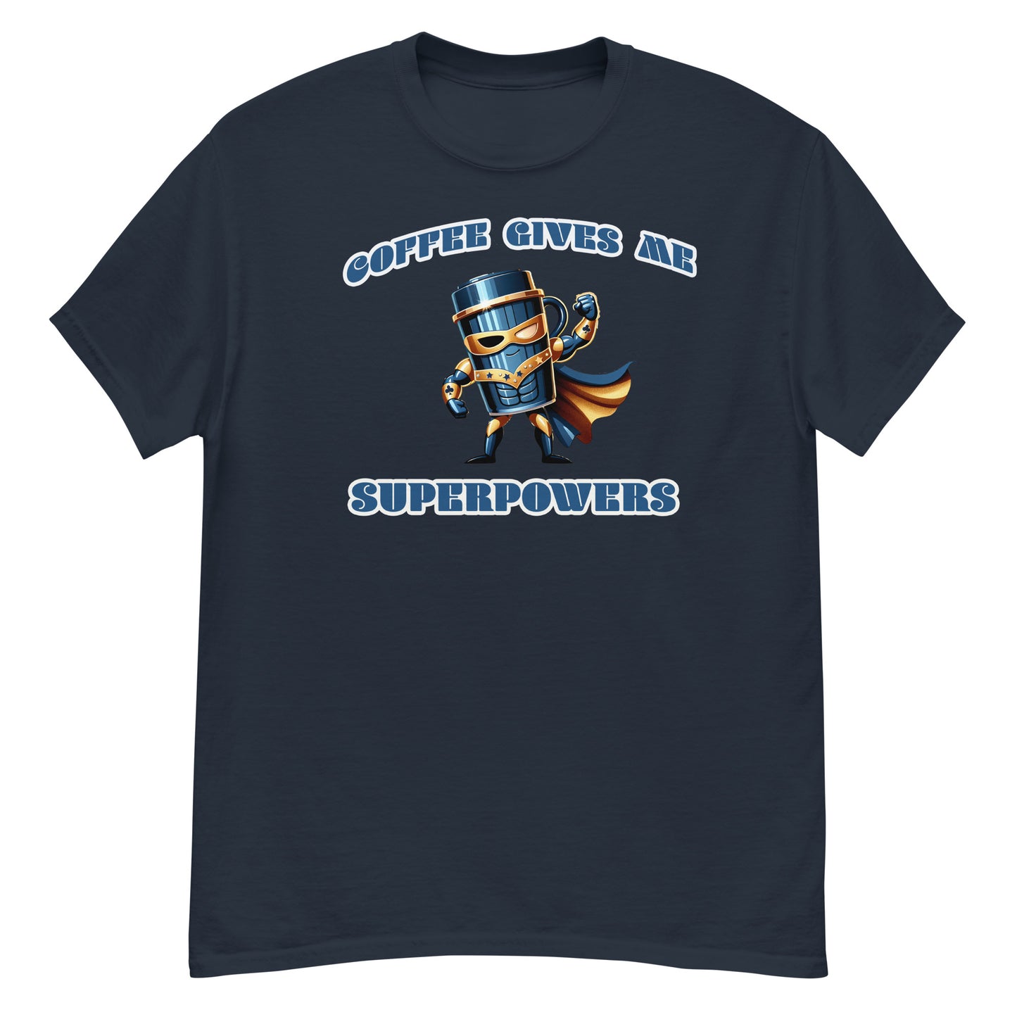 Men's Coffee Superhero Shirt