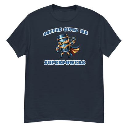 Men's Coffee Superhero Shirt