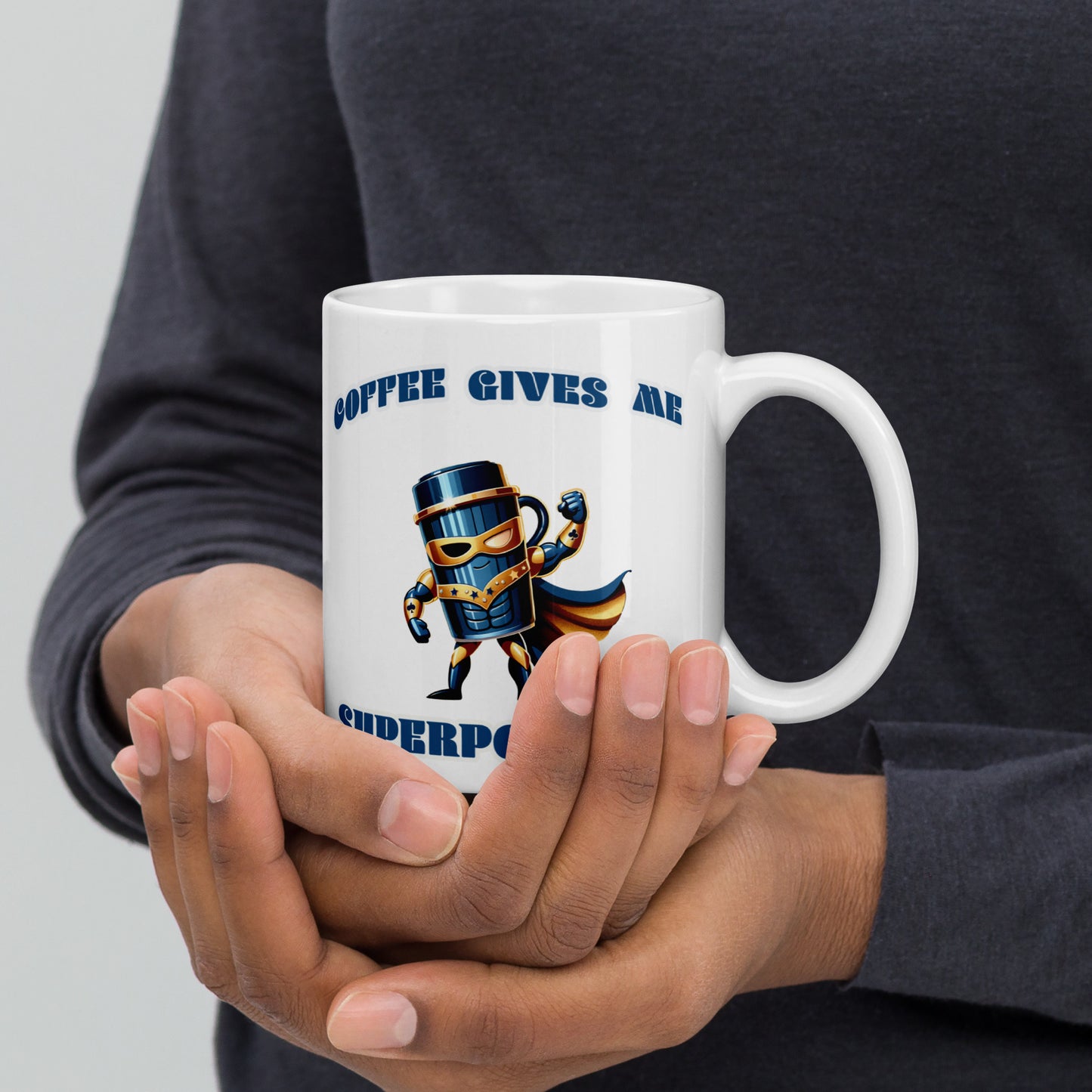 Superhero Mug - Blue